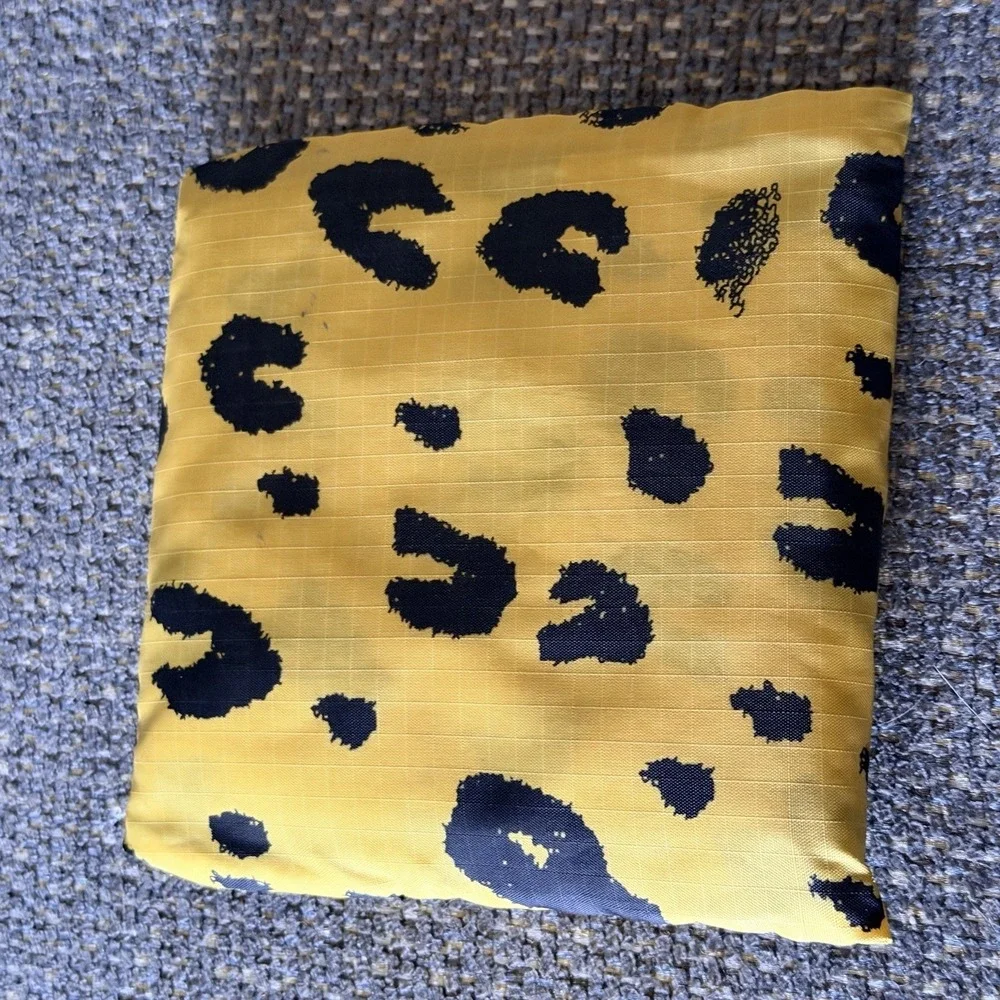 Standard Baggu Tote Bag - Honey Leopard Retired Pattern Cheetah Print **READ**